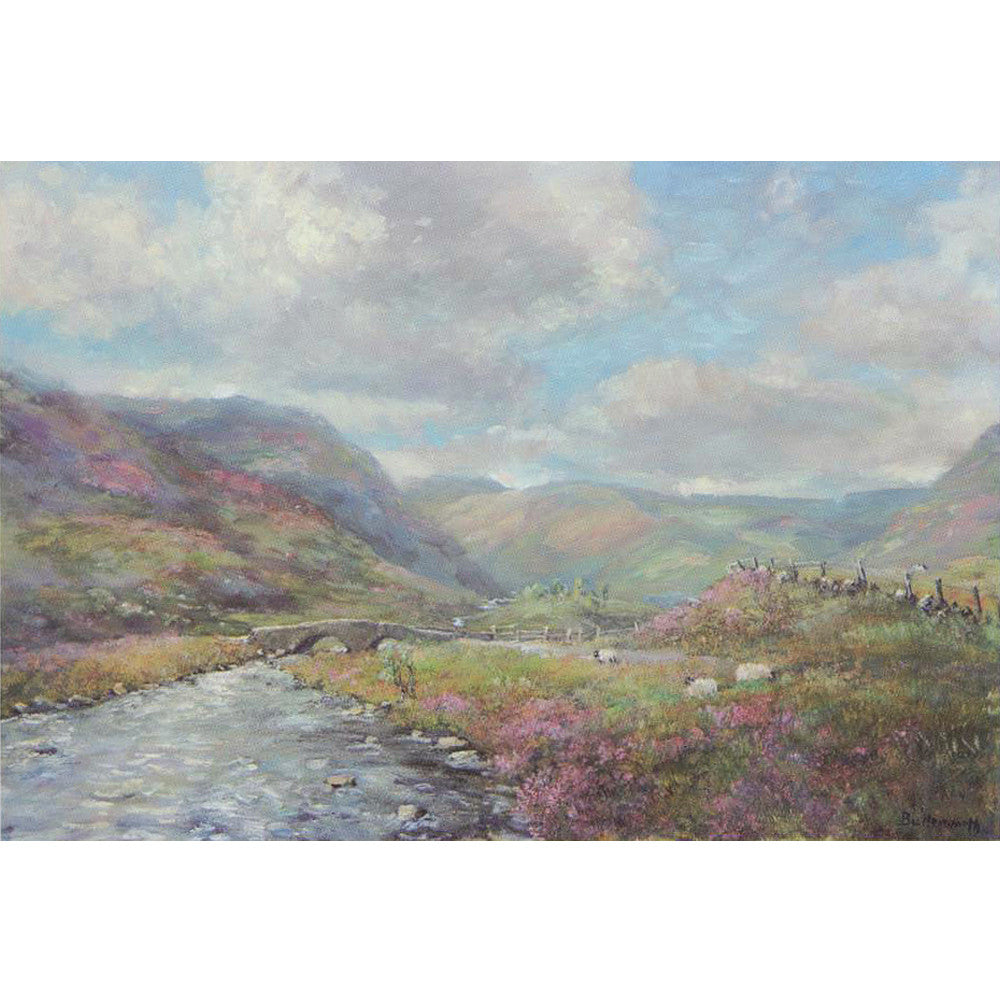 Frasers Bridge, Glen Shee North East 250 in the Scottish Highlands. This image is a greeting card by Howard Butterworth Available to purchase from The Scottish Fine Art Gallery in Aberdeenshire