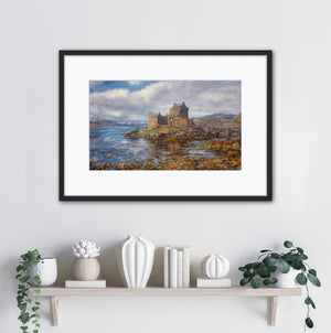 'Winter Reflections' - Fine Art Print of Eilean Donan Castle