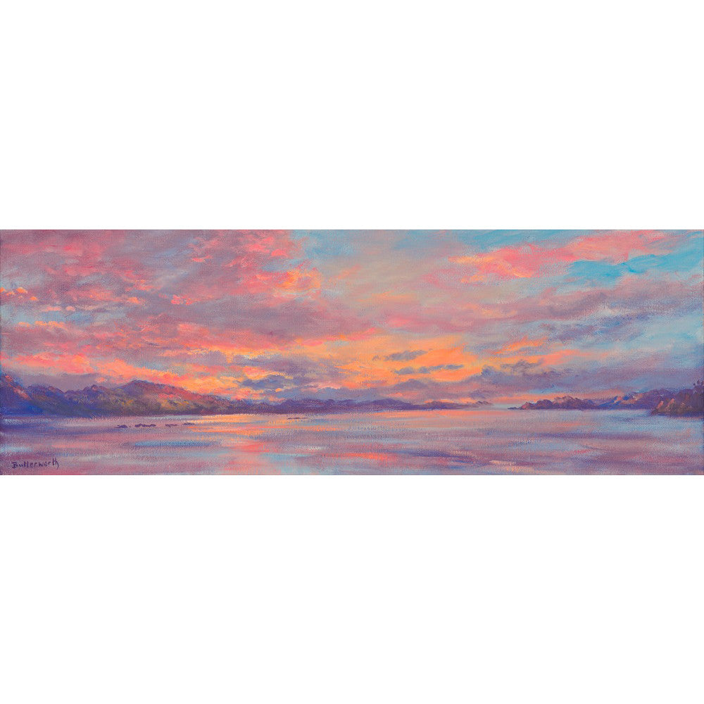 'Poolewe Sunset' - Fine Art Print of West Coast of Scotland