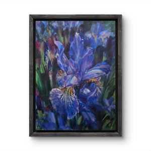 'Iris' - Original flower painting