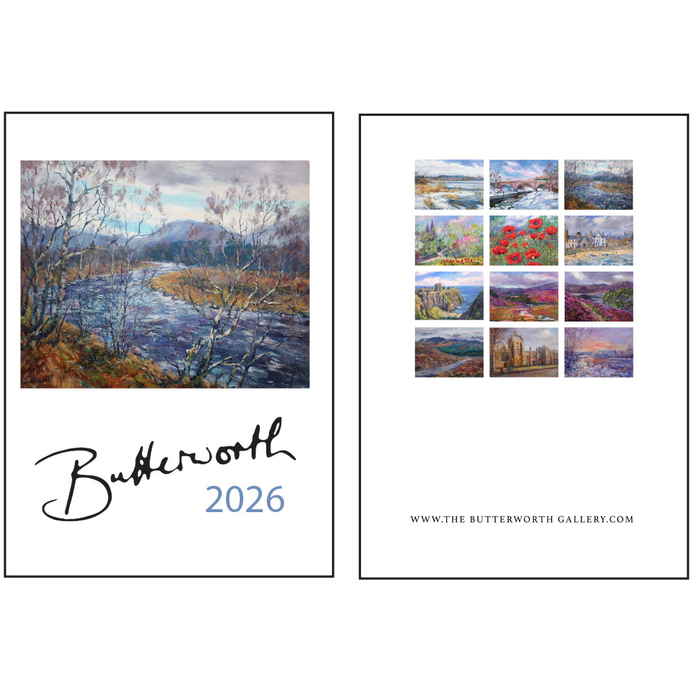 2026 Butterworth Scottish Fine Art Calendar