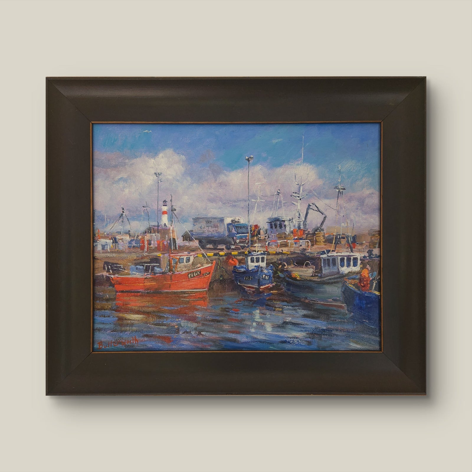 'Kaleidoscope' - Original painting of Fraserburgh