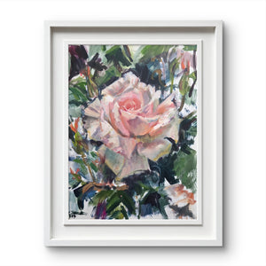 'Garden rose' - Original painting