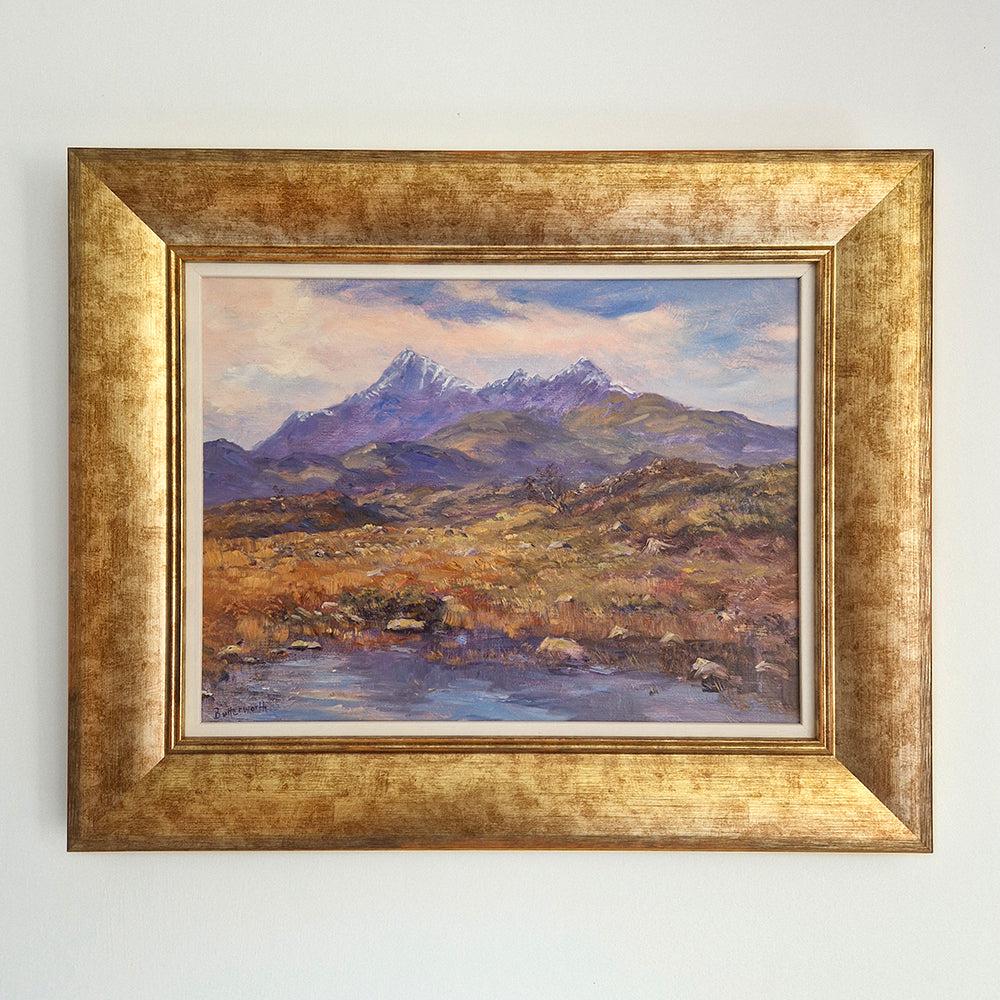'A Balmy Day' - Original Painting of Kintail, West Coast of Scotland