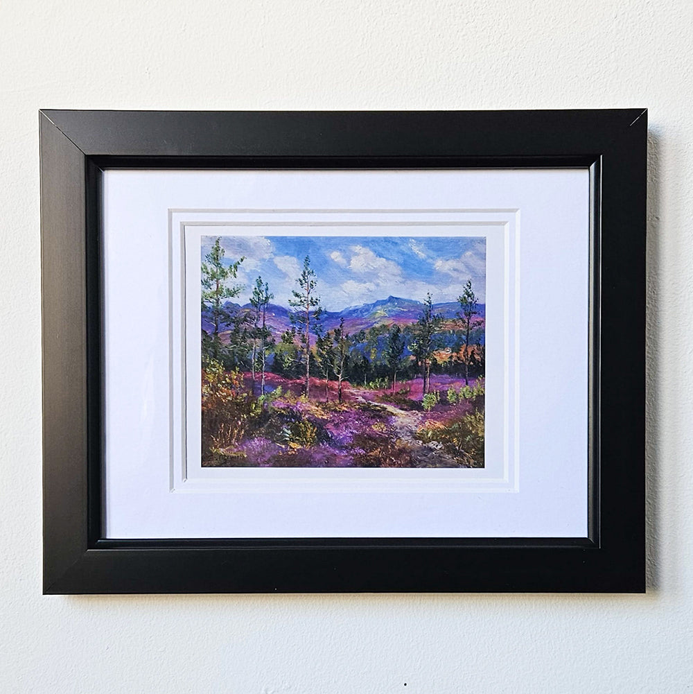 Framed Purple Haze Card