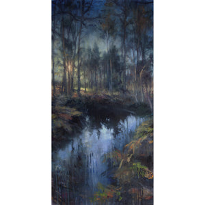 'Dawn at the forest pool' - Fine Art Print