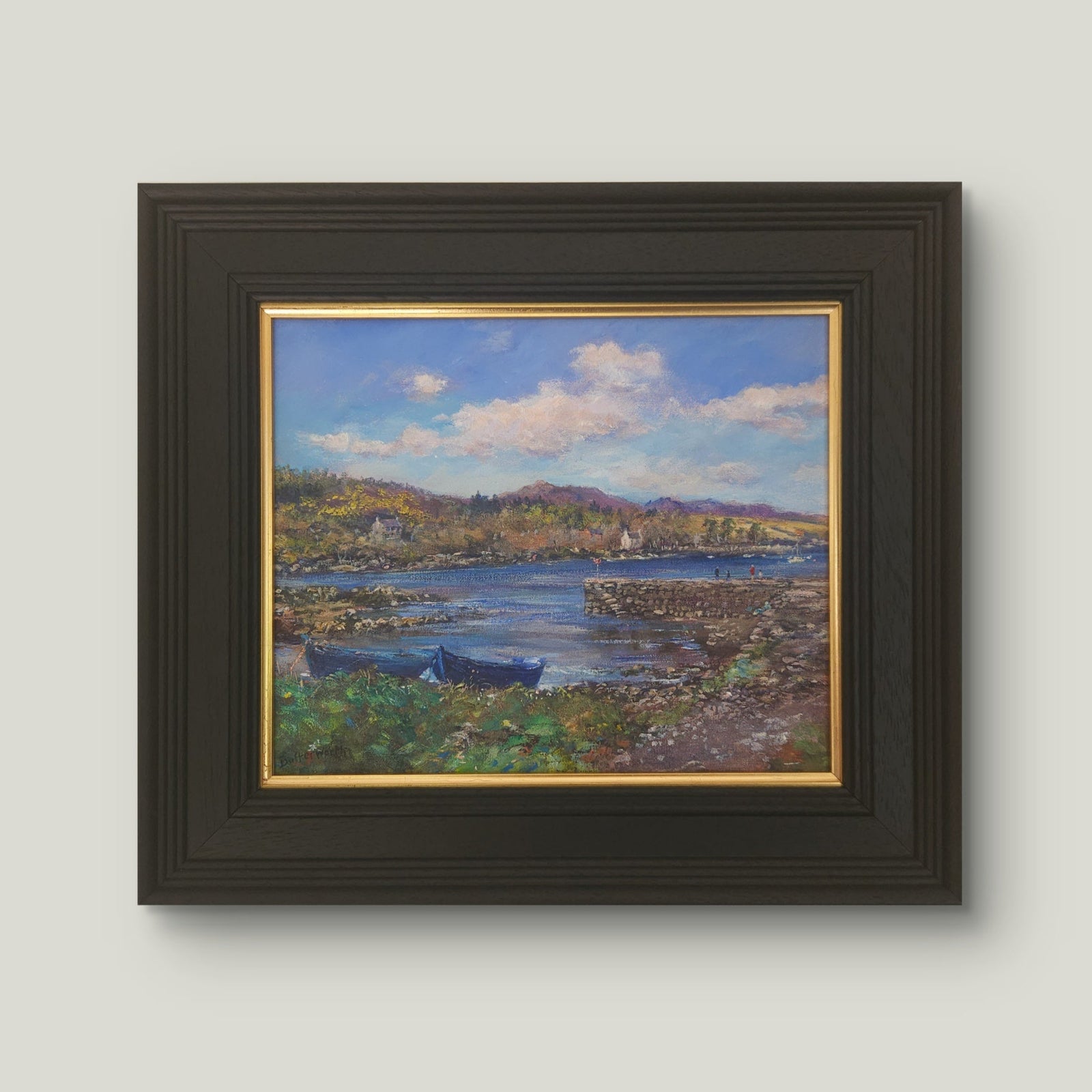 'Broadford' - Original painting of Skye