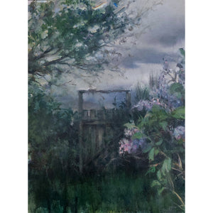 'Garden gate' - Original painting