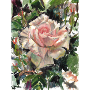 'Garden rose' - Original painting