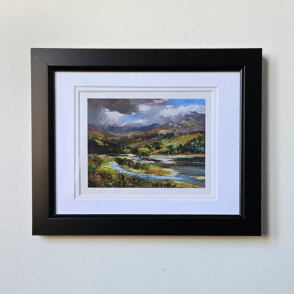 Framed Passing Clouds Card