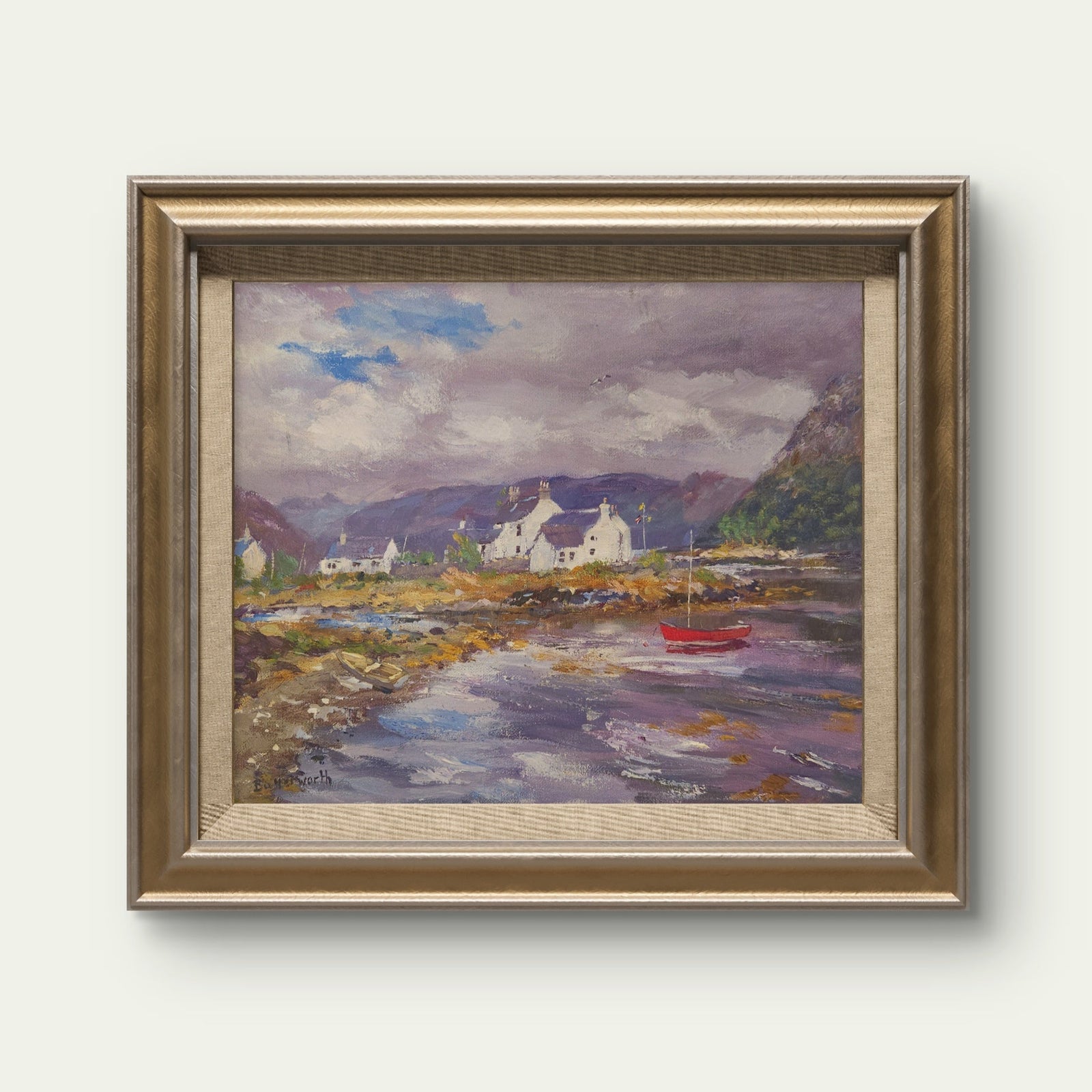 'Plockton Harbour' - Original Painting