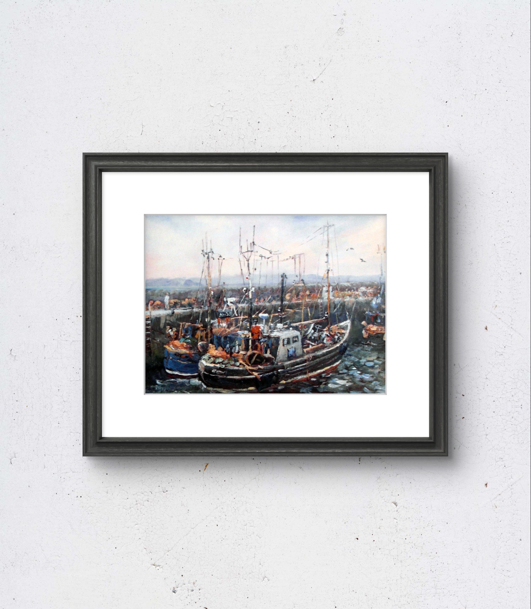 'Pittenweem Harbour' - Fine Art Print