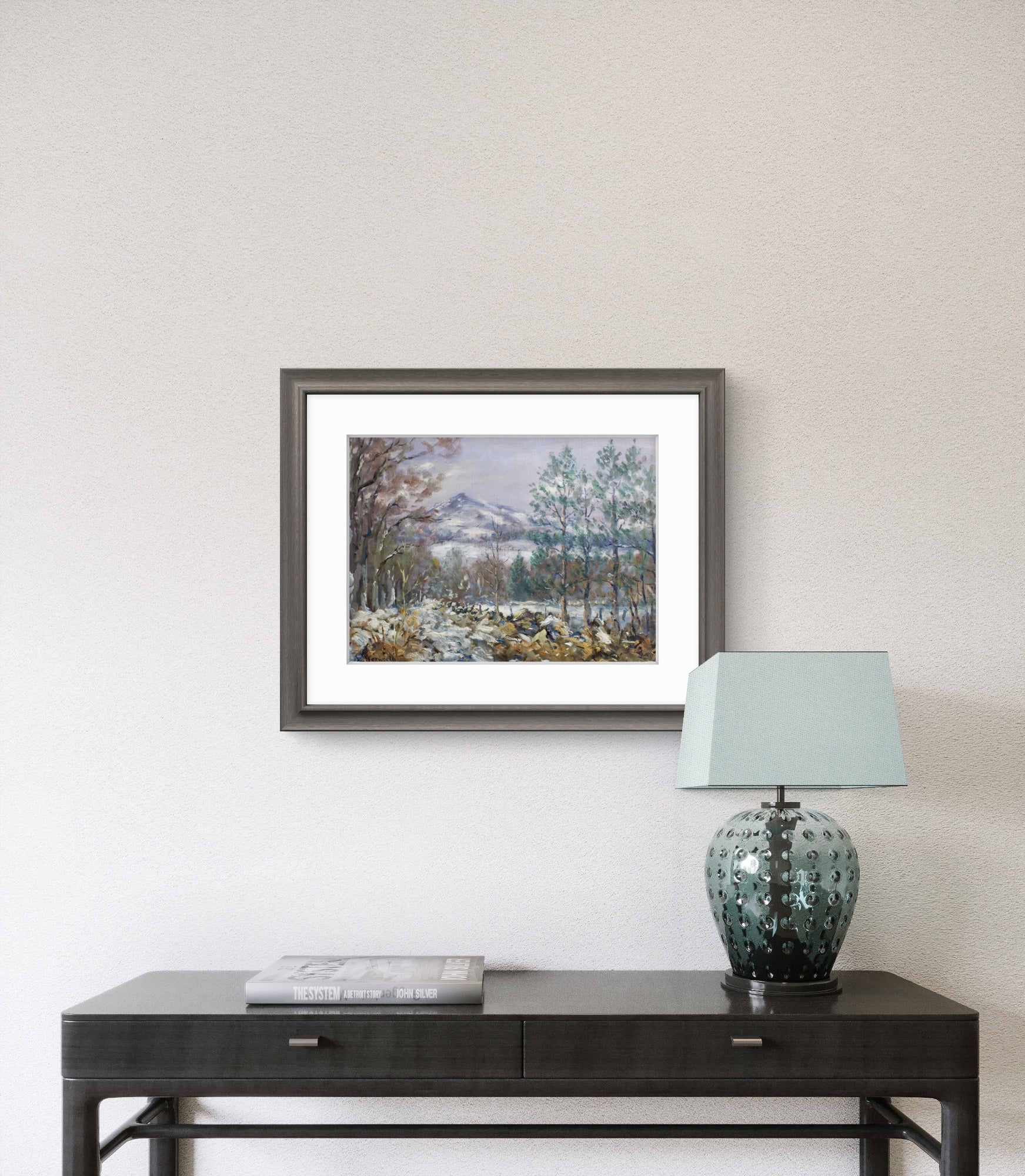 'Bennachie in Snow' - Fine Art Print