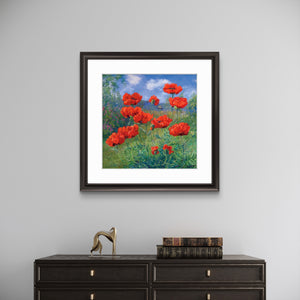 'Poppies' - Fine Art Print