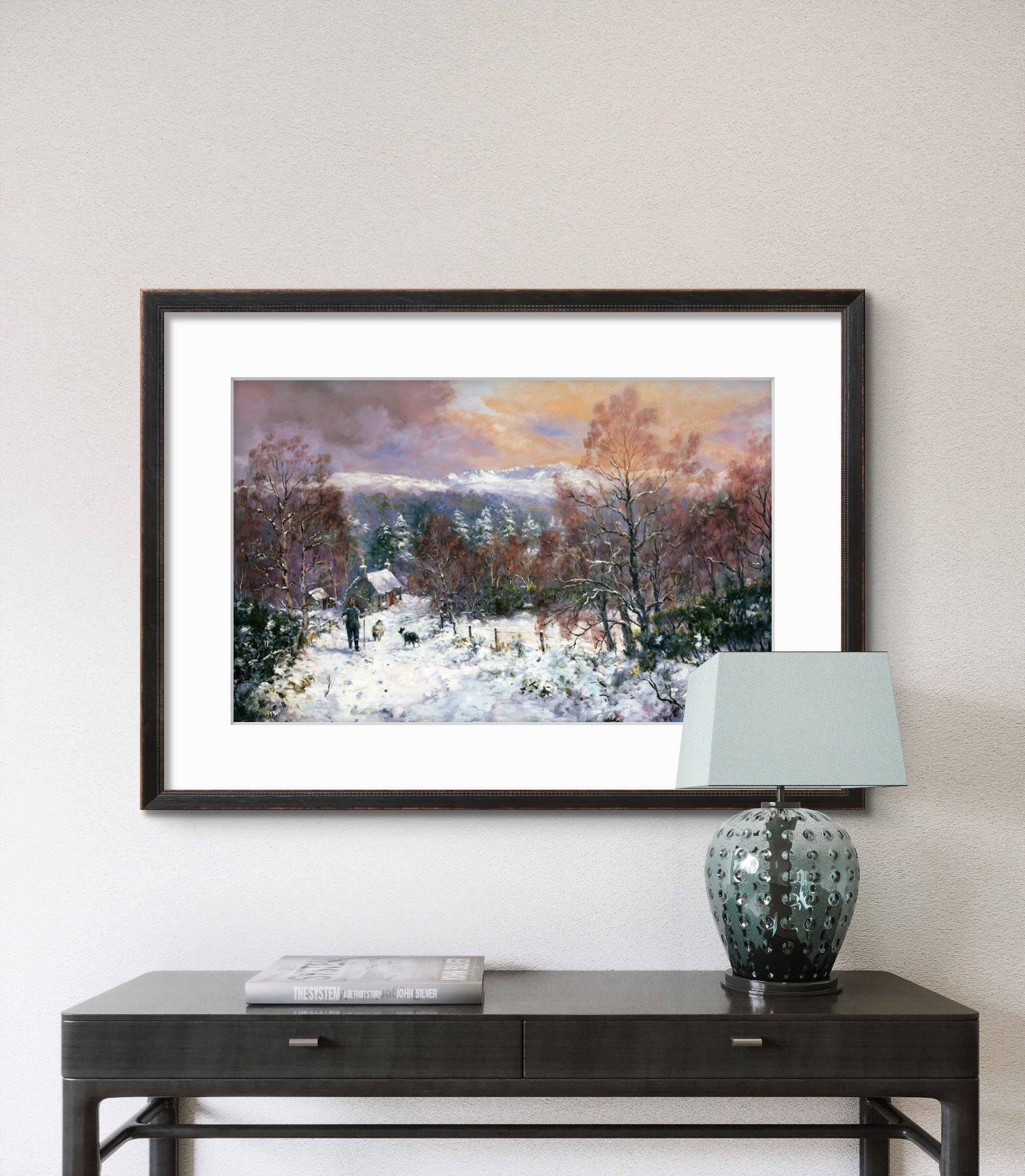 'The First Lamb' - Fine Art Print of Aberdeenshire