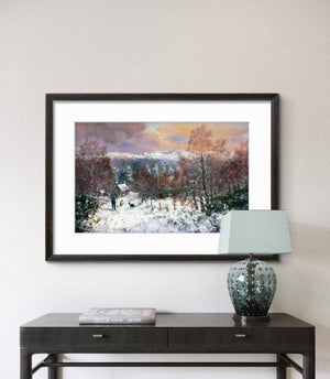 'The First Lamb' - Fine Art Print of Aberdeenshire