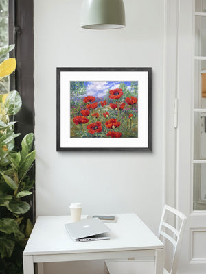 'Flower Power' - Fine Art Print of Poppies