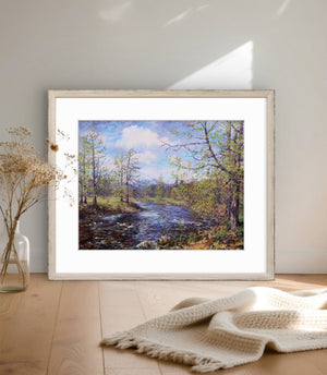 'Springtime' - Fine Art Print of The Cairngorms