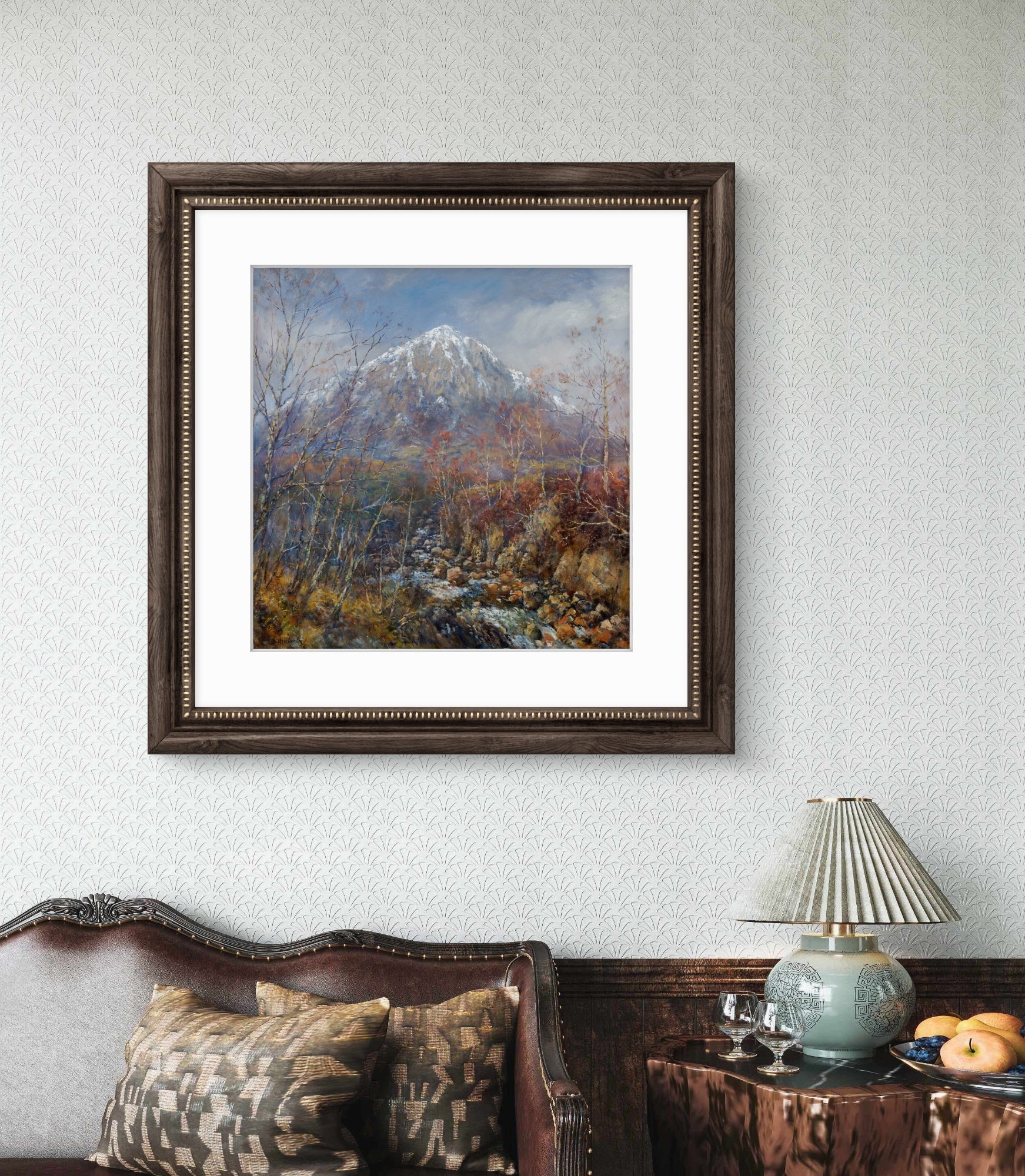 'Wintry Haunts' - Fine Art Print of Buachaille Etive Mòr