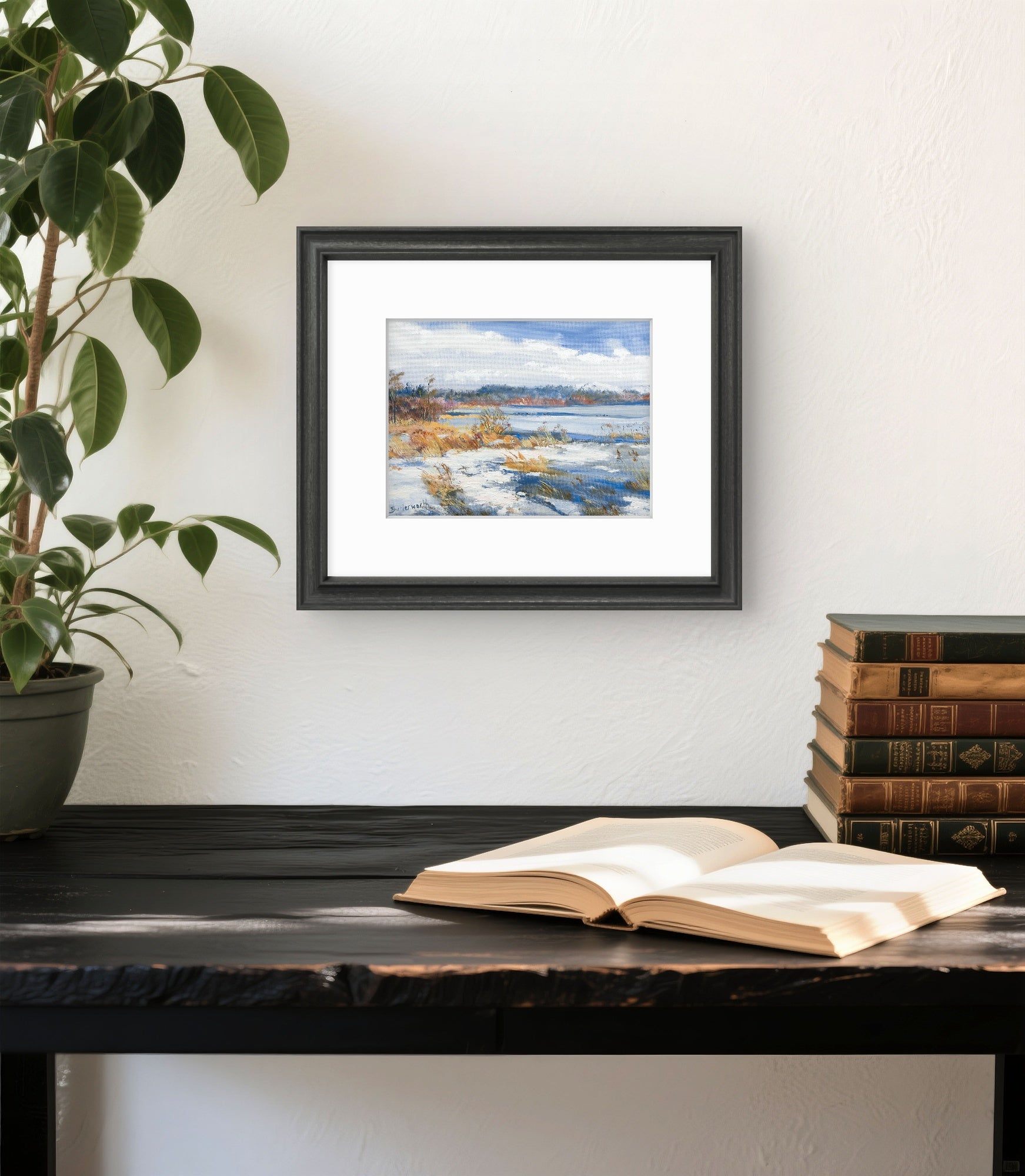 'Wintry Calm' - Fine Art Print of Aberdeenshire
