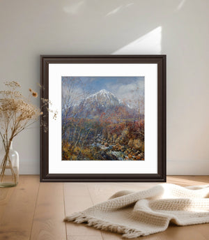 'Wintry Haunts' - Fine Art Print of Buachaille Etive Mòr
