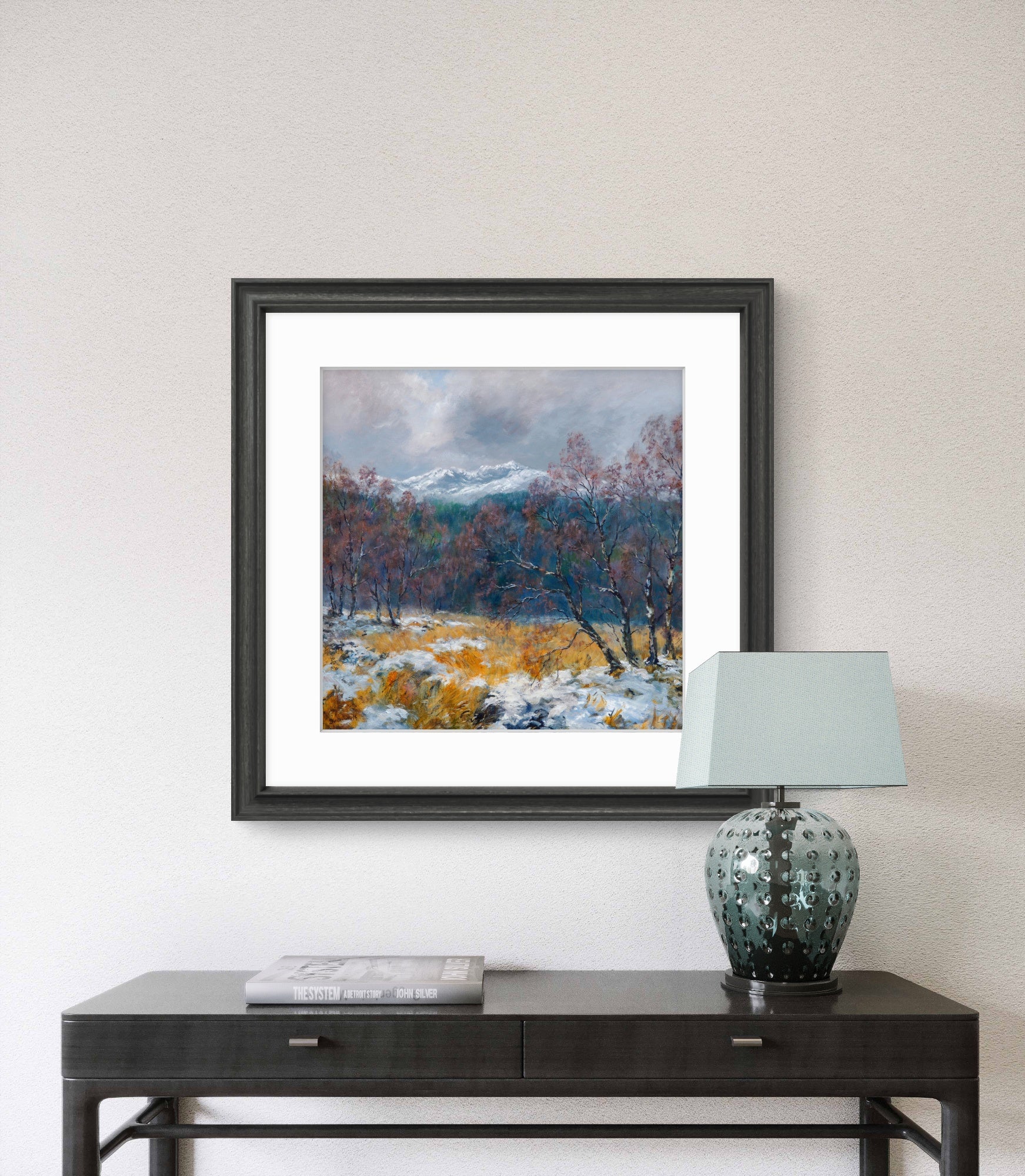 'Winter Retreat' - Fine Art Print of Lochnagar