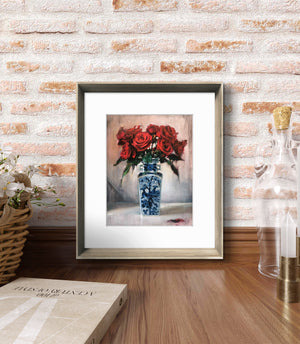 'Thinking of you' - Fine Art Print of Roses