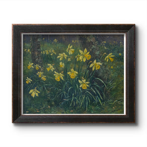 'Woodland daffodils' - Original oil painting