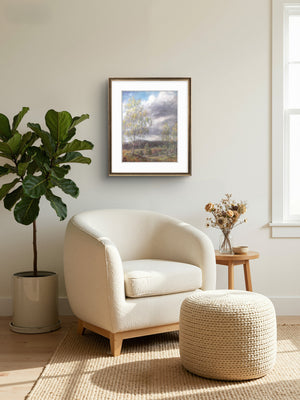 'Spring Birches' - Fine Art Print of Glenmuick
