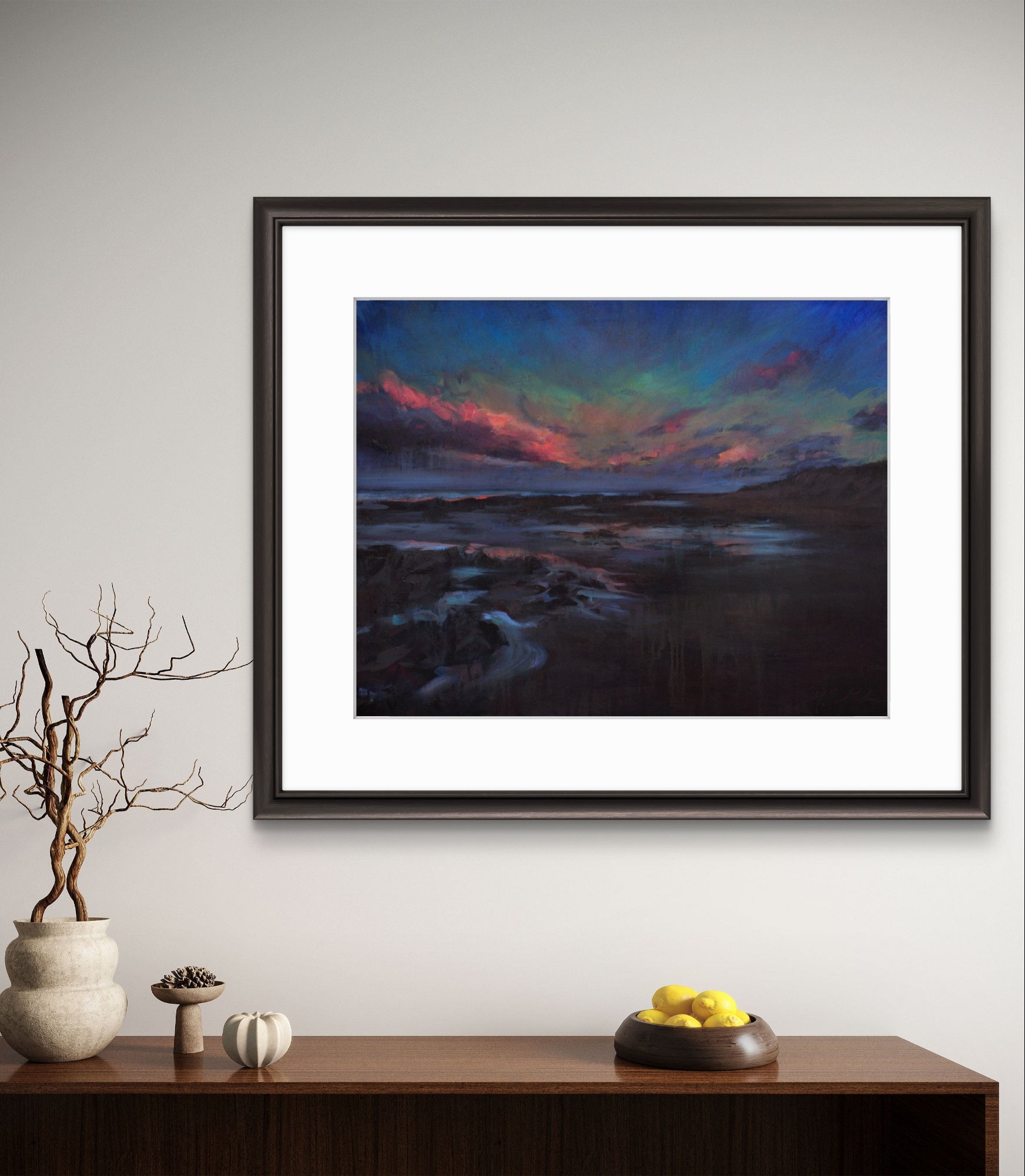 'Mercurial Shore' - Fine Art Print of St Combs