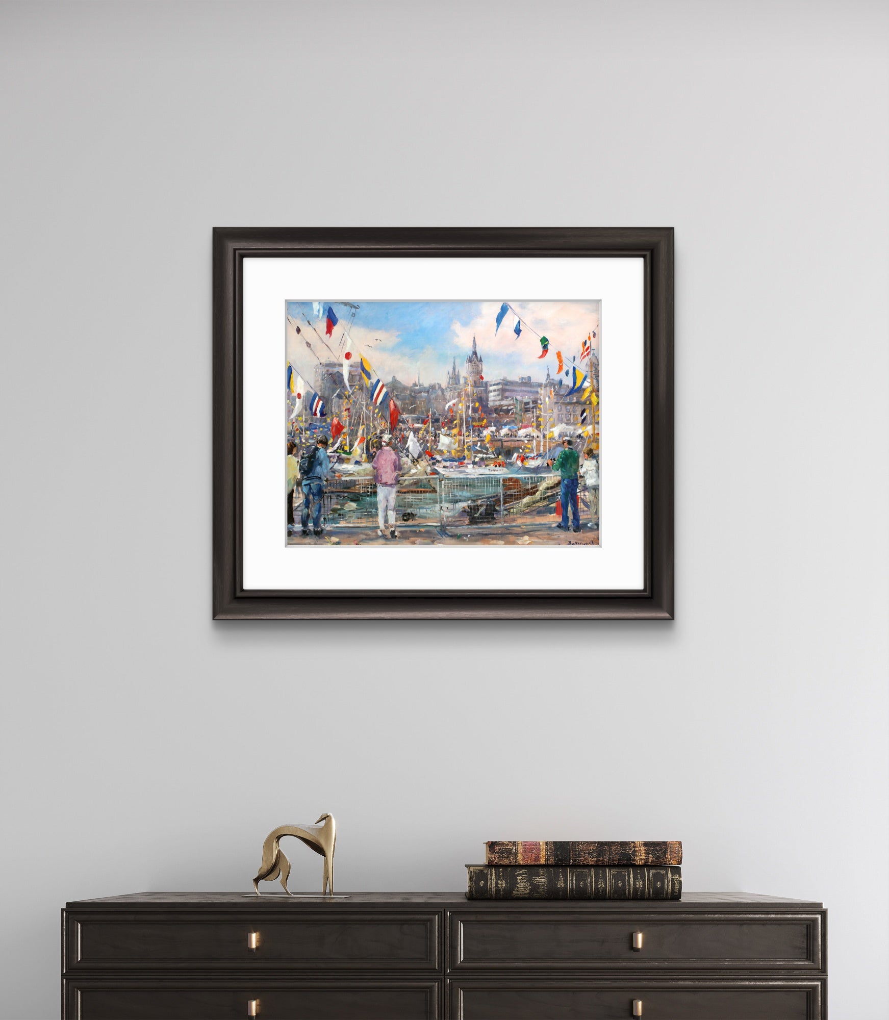 'Flying Colours' - Fine Art Print of Aberdeen Tall Ships