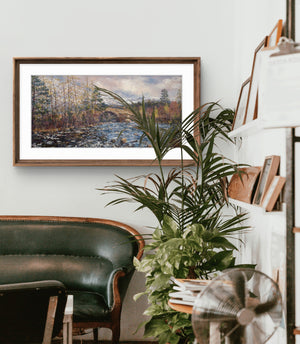 'Meltwater' - Fine Art Print of River Dee