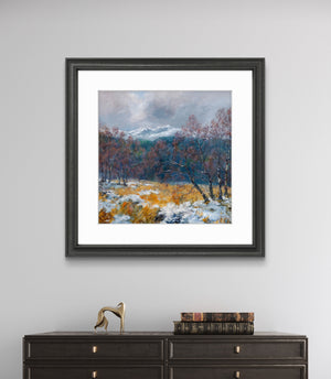 'Winter Retreat' - Fine Art Print of Lochnagar