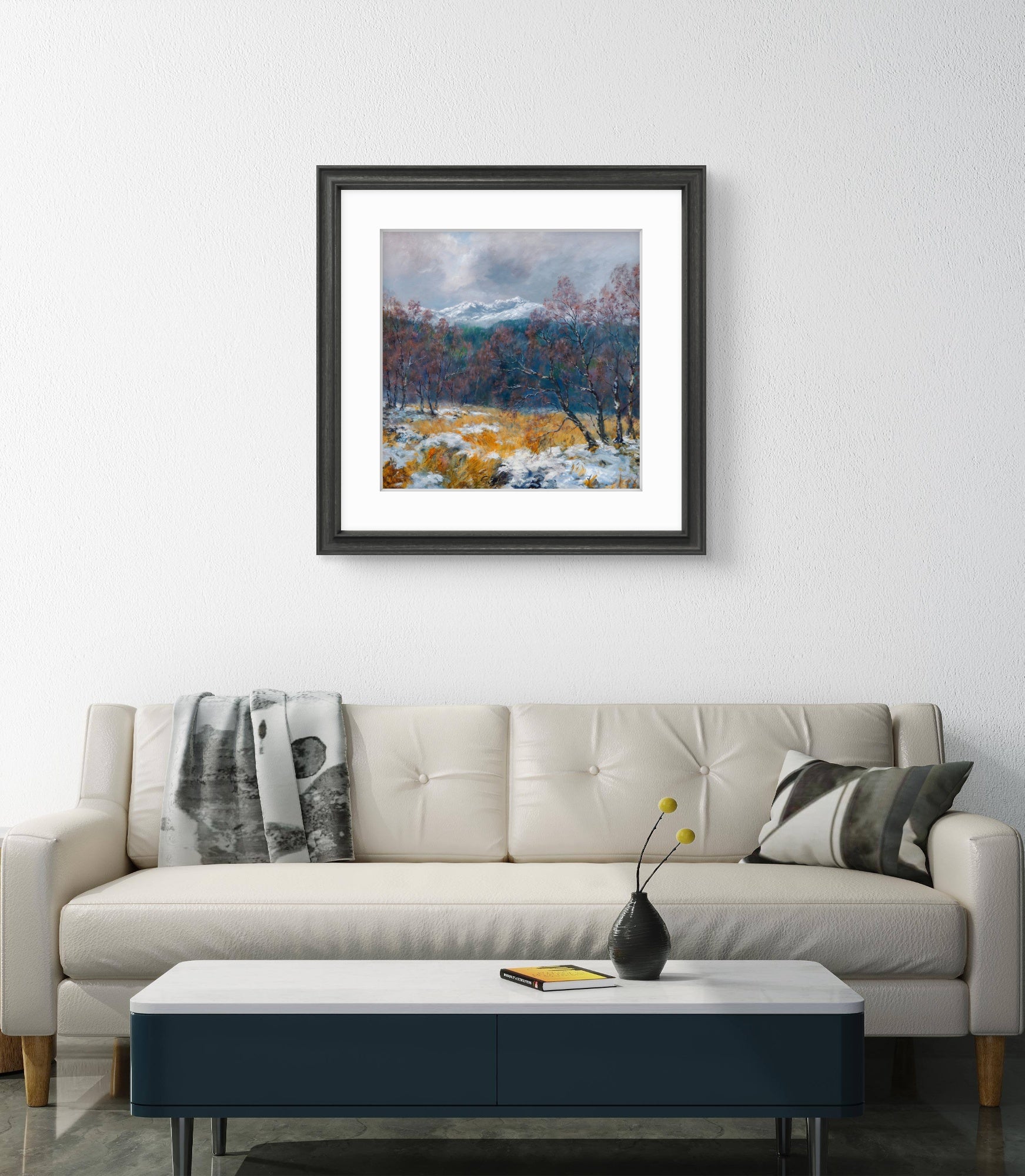 'Winter Retreat' - Fine Art Print of Lochnagar