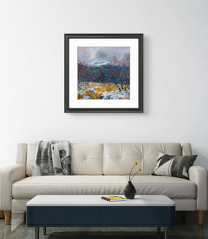 'Winter Retreat' - Fine Art Print of Lochnagar