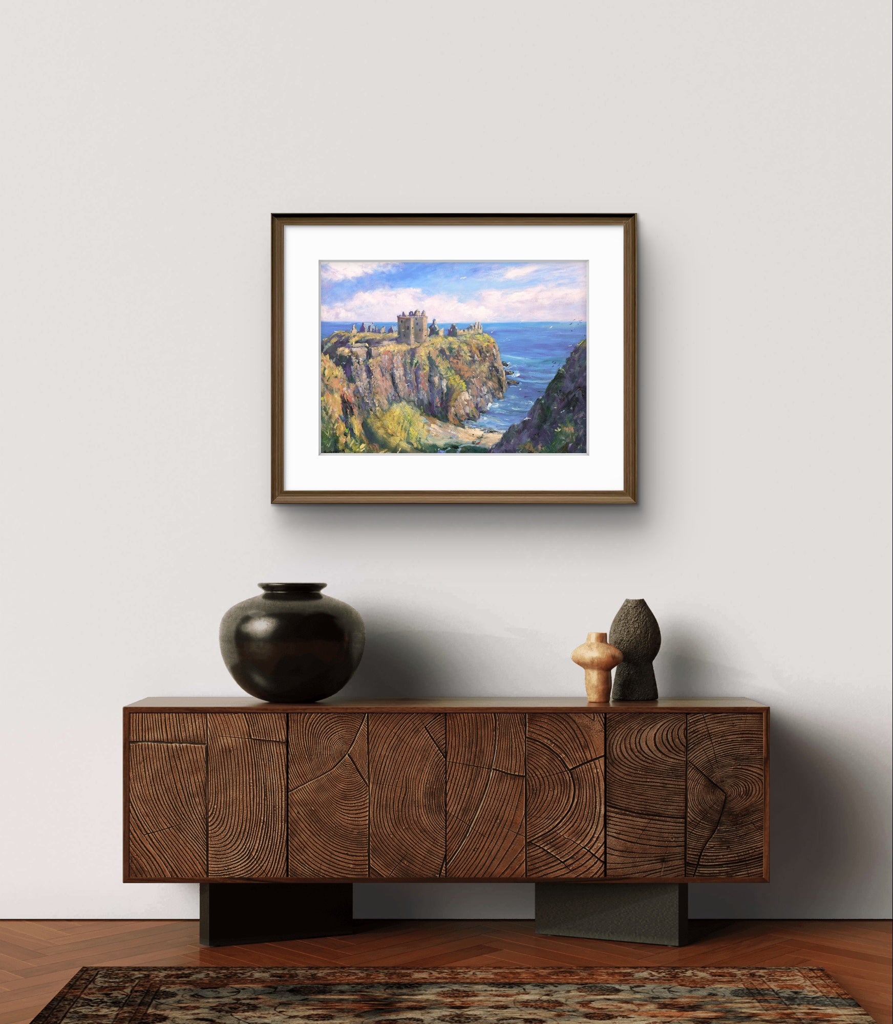 'Dunnottar Castle' - Fine Art Print