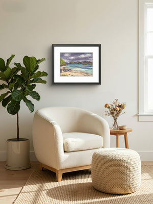 'White sands of Morar' - Fine Art Print of West Coast of Scotland