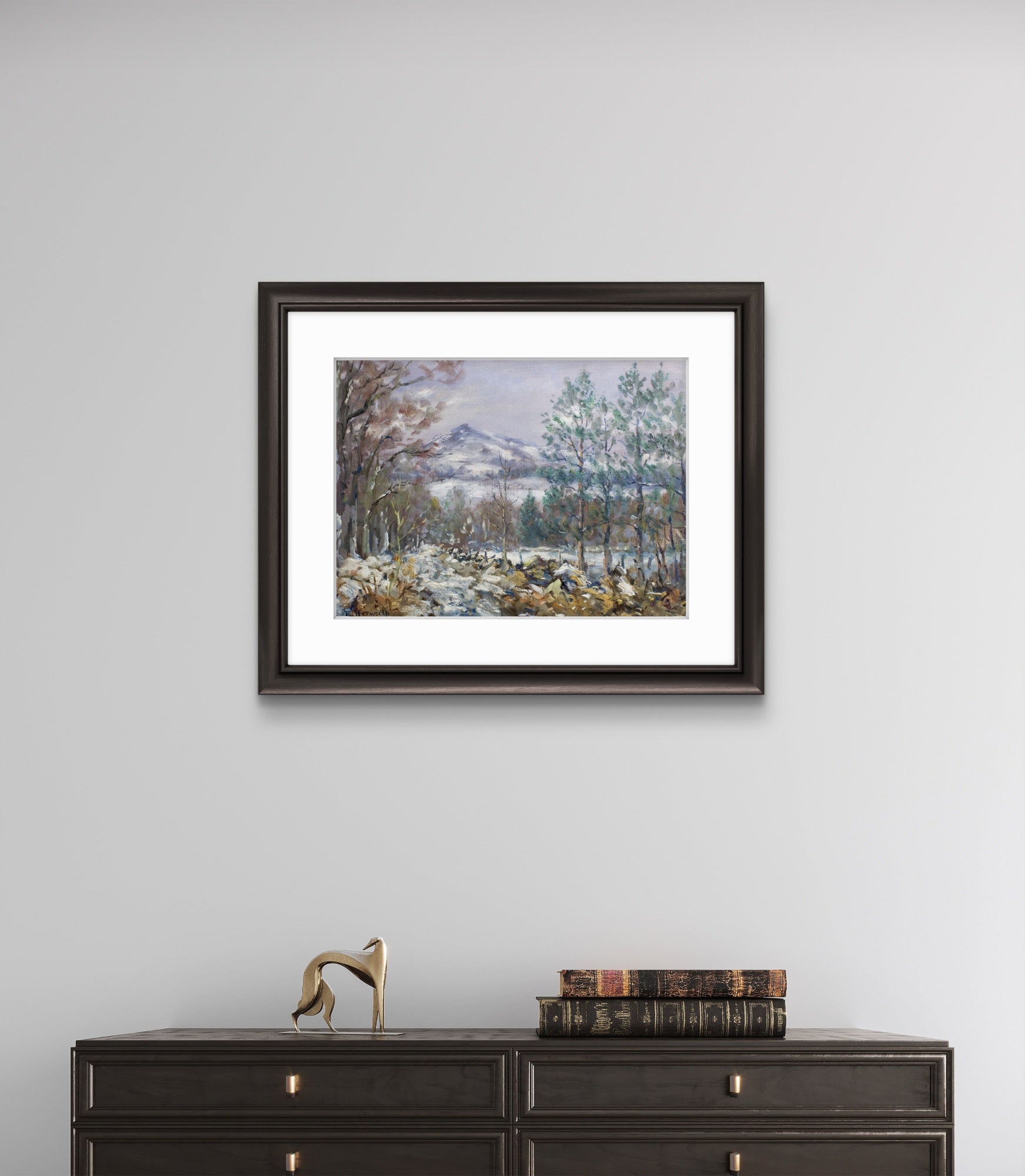 'Bennachie in Snow' - Fine Art Print