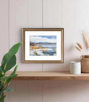 'Wintry Calm' - Fine Art Print of Aberdeenshire