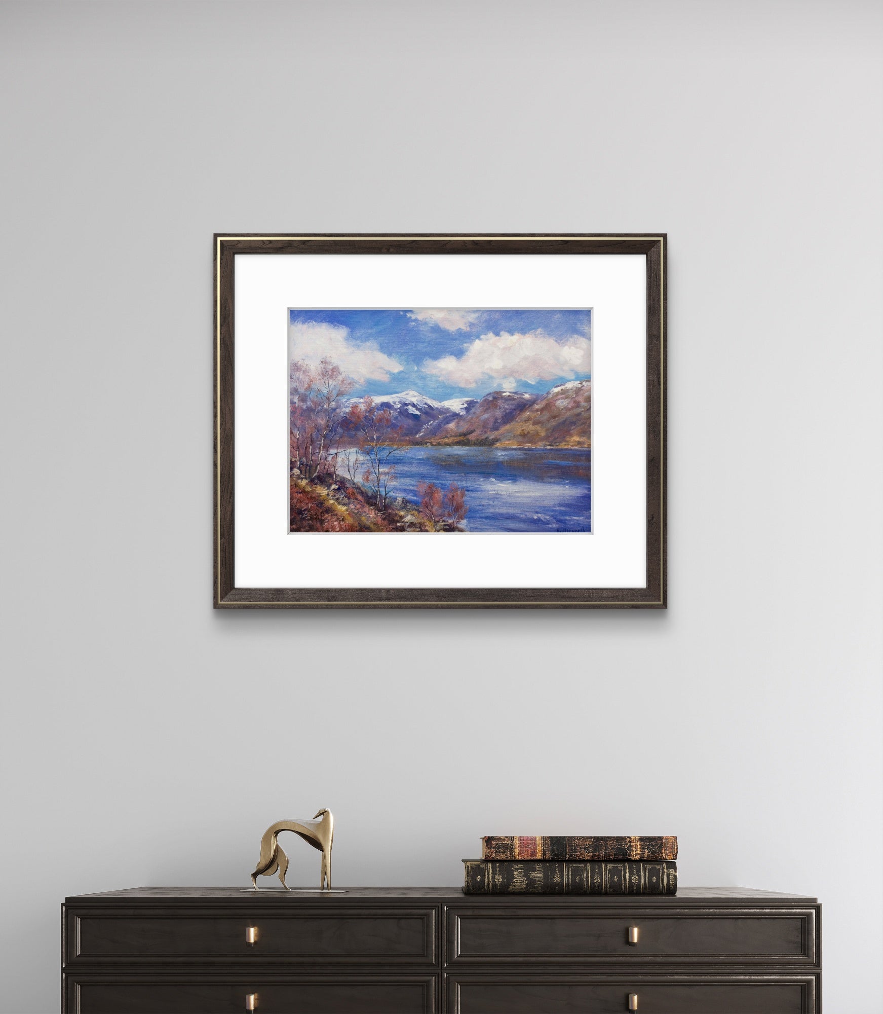 'Winter Calm' - Fine Art Print of Loch Muick