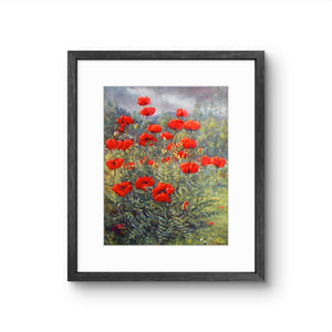 'Glenmuick Poppies' - Fine Art Print