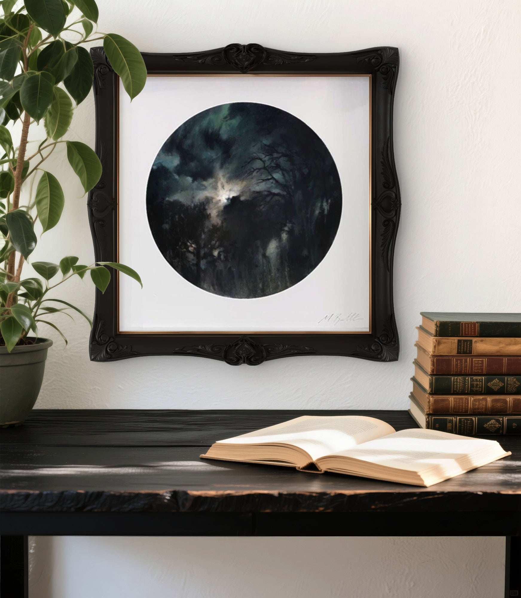 'Luna' - Fine Art Print of Moonlight
