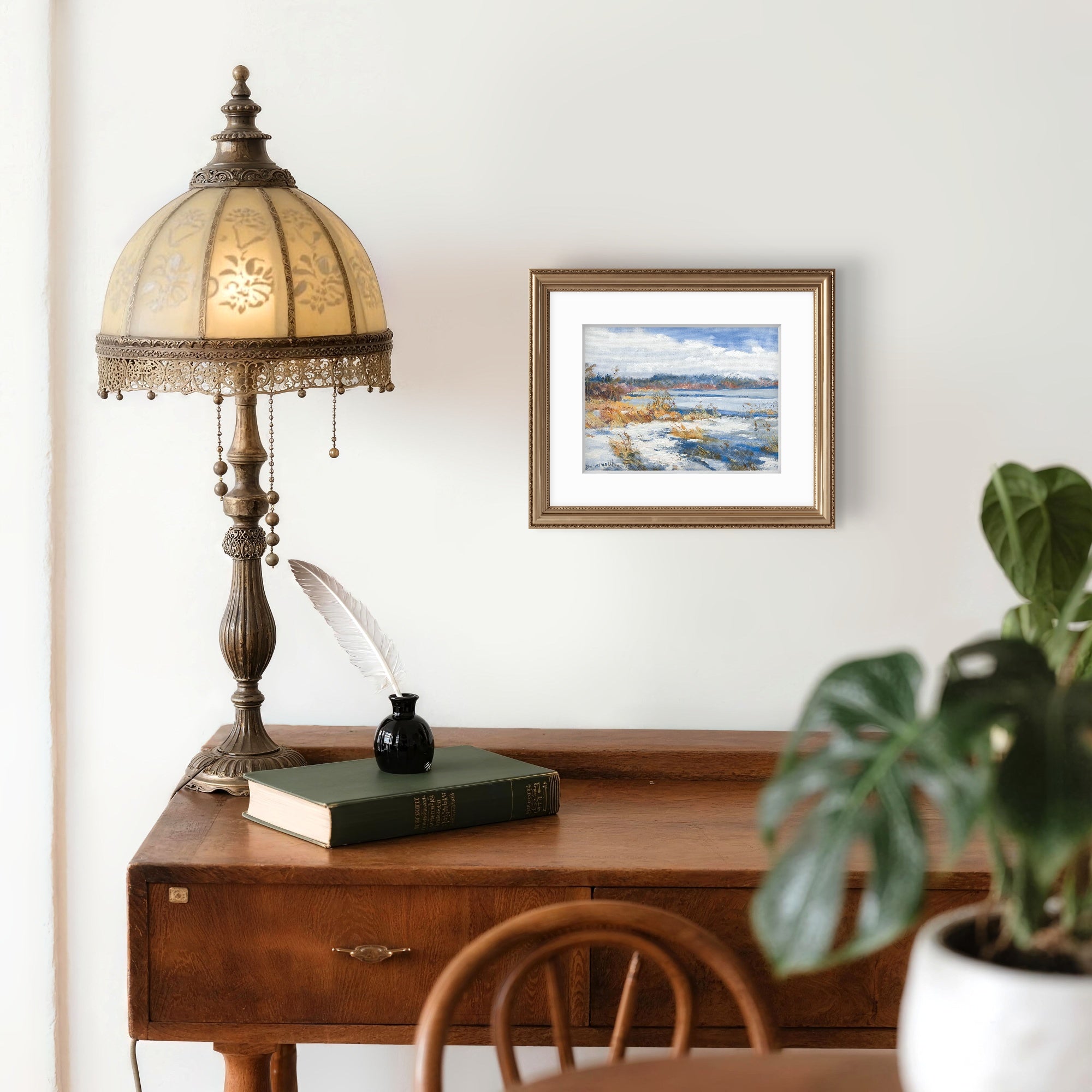 'Wintry Calm' - Fine Art Print of Aberdeenshire