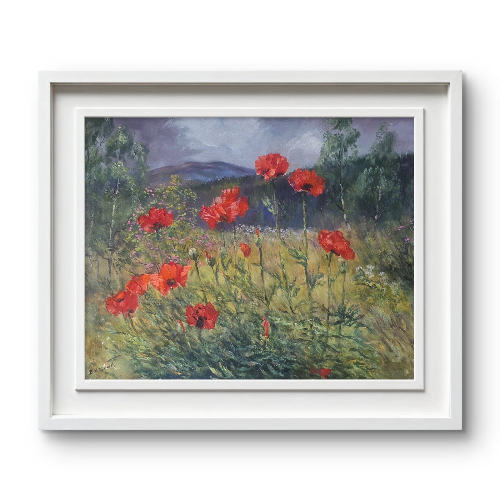 'Poppies' - Original oil painting