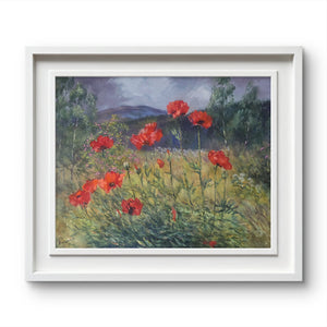 'Poppies' - Original oil painting