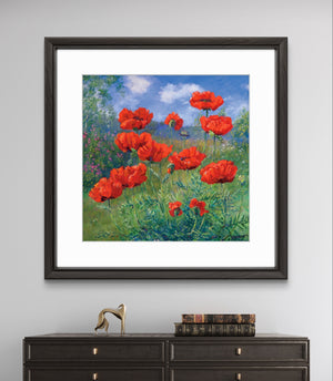 'Poppies' - Fine Art Print