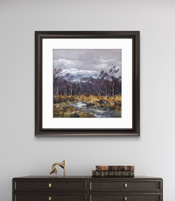 'Winter Idyll' - Fine Art Print of The Cairngorms - The Butterworth Gallery