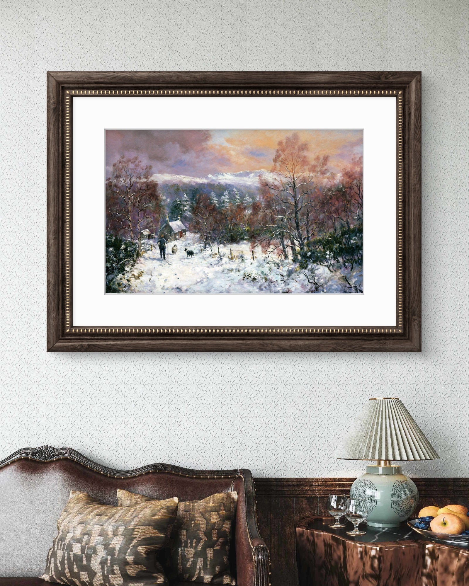 'The First Lamb' - Fine Art Print of Aberdeenshire