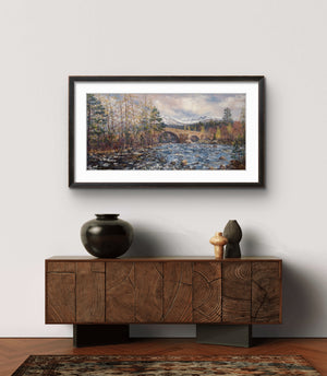 'Meltwater' - Fine Art Print of River Dee