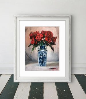 'Thinking of you' - Fine Art Print of Roses